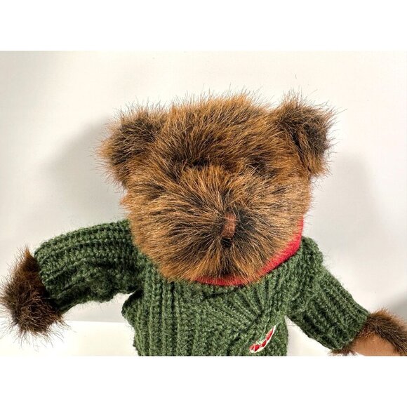 Vintage Commonwealth Toy Co. Christmas Teddy Bears Plush Boy &‎ Girl in Sweaters - Picture 6 of 16